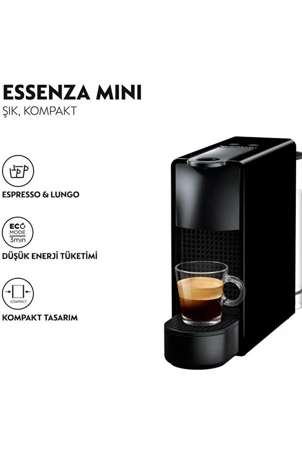 Nespresso C30 Essenza Mini Espresso Kahve Makinesi,Siyah